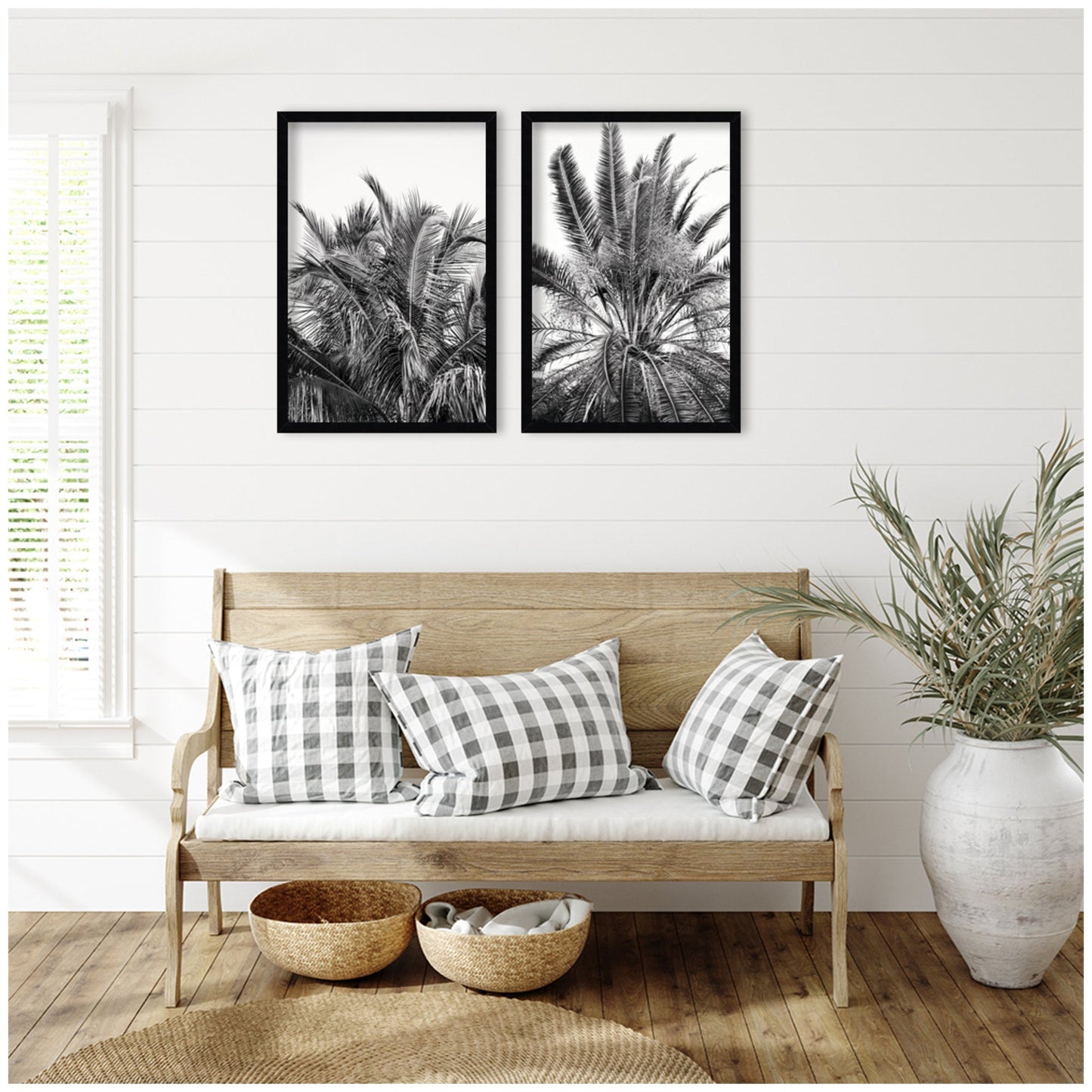 Palm No. 13 & 15 2 Piece Framed Wall Art Print Set by Alicia Bock