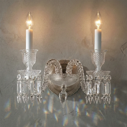 Caelum Apex Crystal Wall Lamp