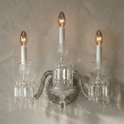 Caelum Apex Crystal Wall Lamp