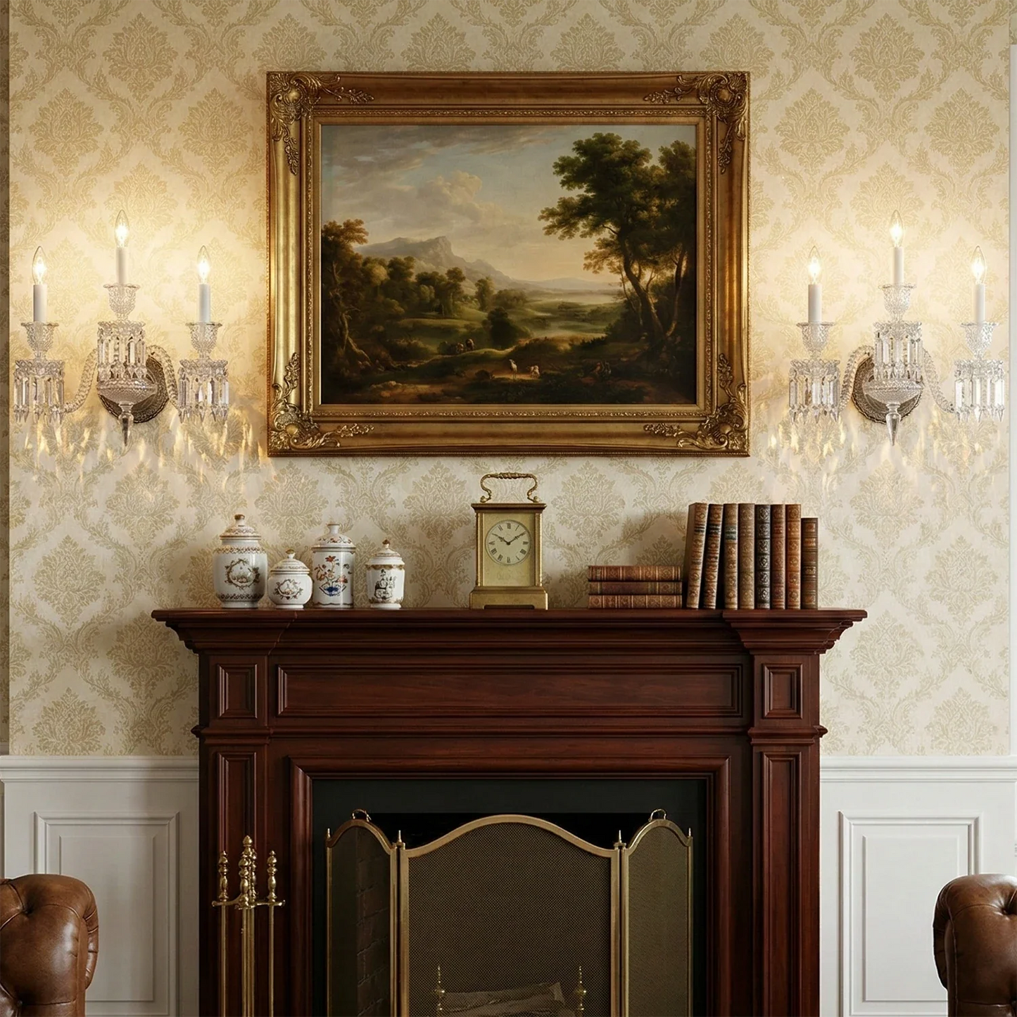 Caelum Apex Crystal Wall Lamp