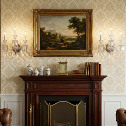 Caelum Apex Crystal Wall Lamp