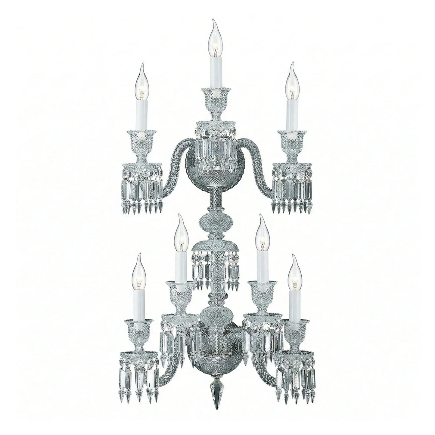 Caelum Apex Crystal Wall Lamp