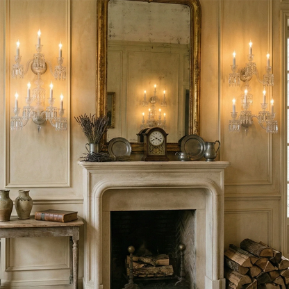 Caelum Apex Crystal Wall Lamp
