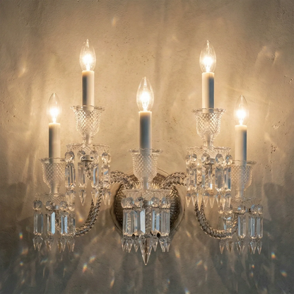 Caelum Apex Crystal Wall Lamp