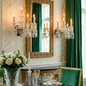 Caelum Apex Crystal Wall Lamp