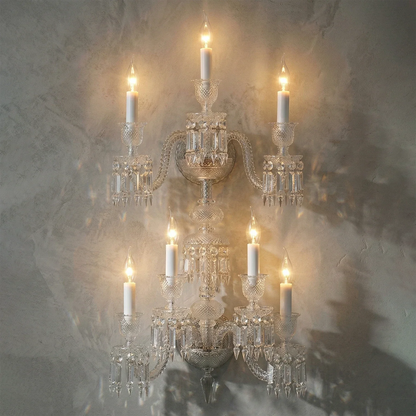 Caelum Apex Crystal Wall Lamp