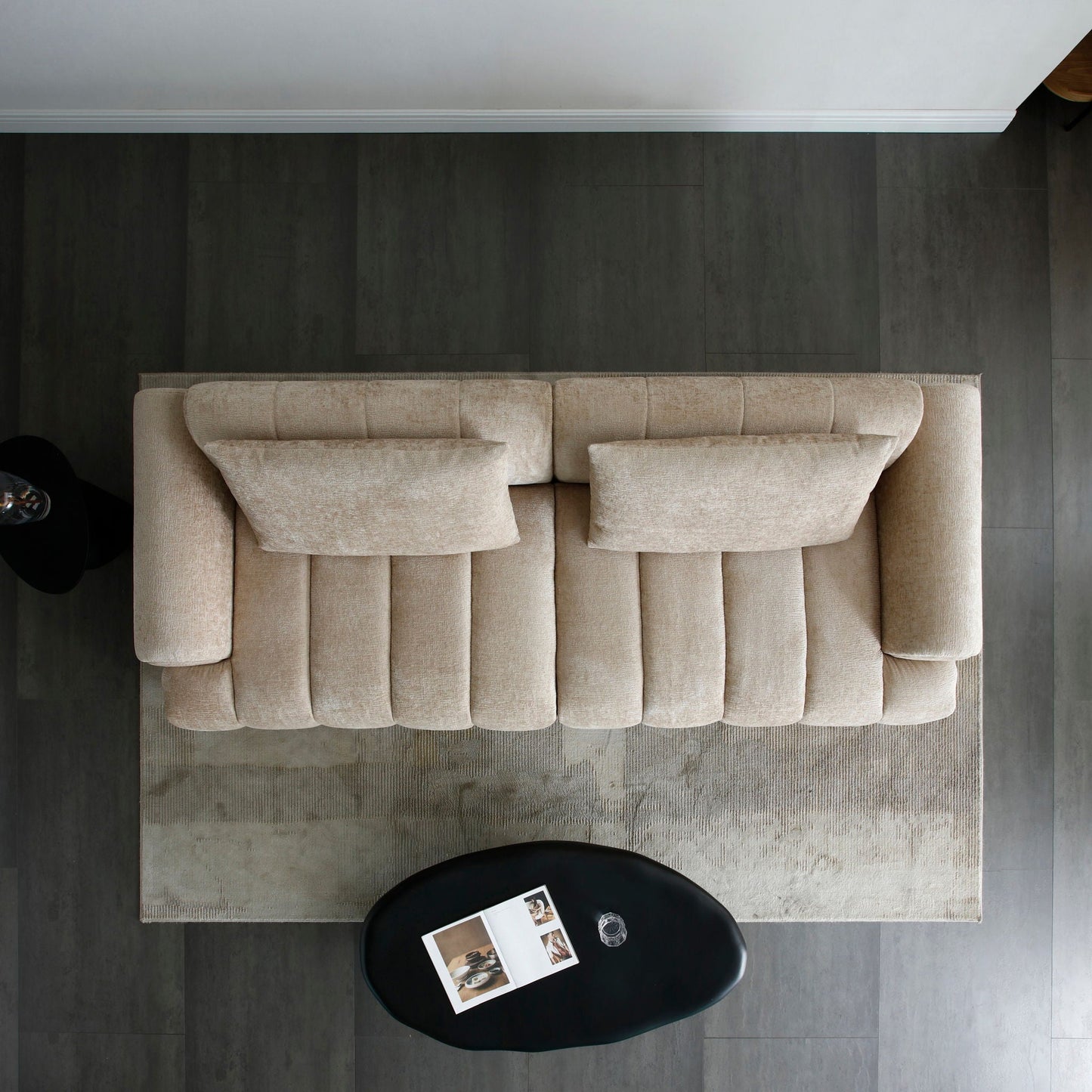 4 Seater Sectional Sofa For Living Room Spaces - Camel