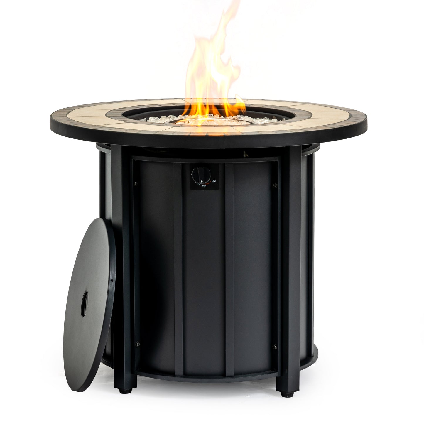 30" Propane Gas Fire Pit Table