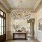 Celestial Bloom Crown Chandelier
