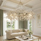 Celestial Bloom Crown Chandelier