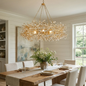 Celestial Bloom Crown Chandelier