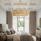 Celestial Bloom Crown Chandelier
