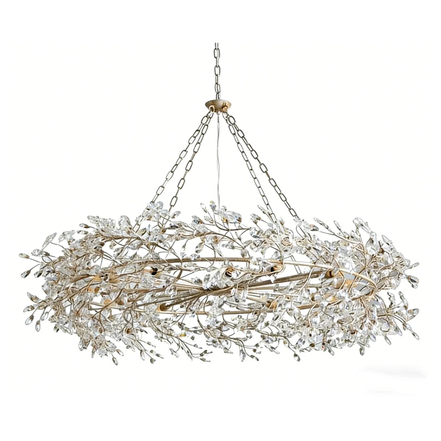 Celestial Bloom Crown Chandelier