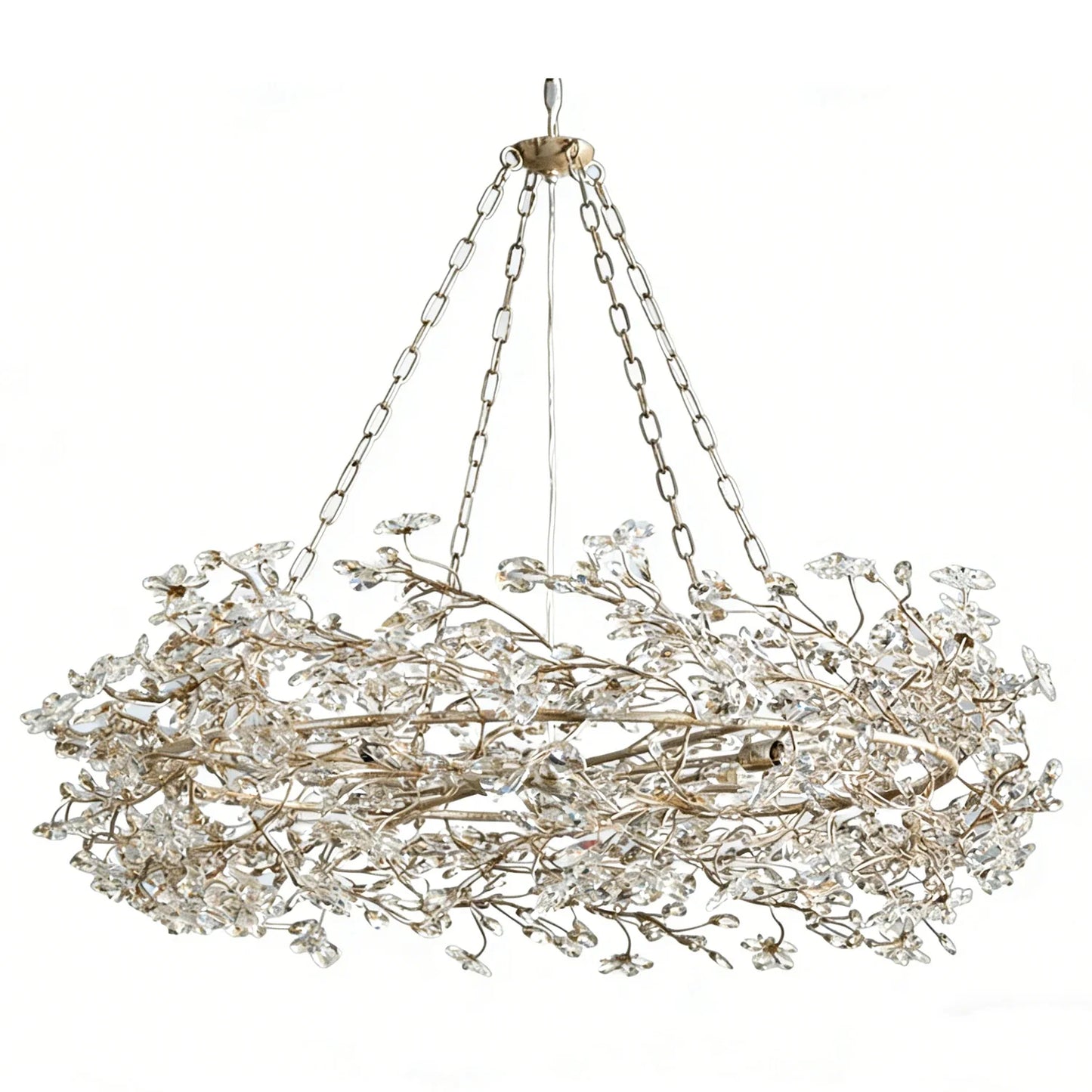 Celestial Bloom Crown Chandelier