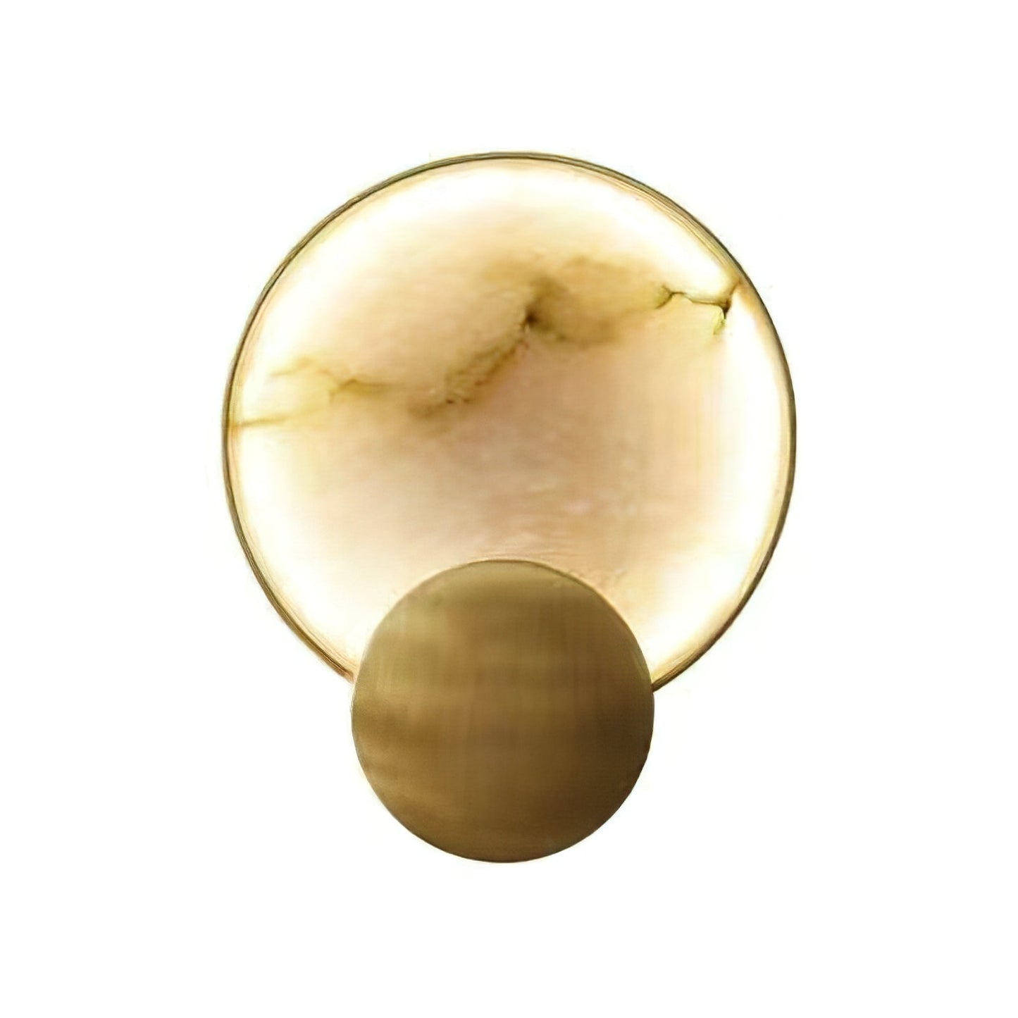 Celestial Jupiter Natural Alabaster Wall Sconce