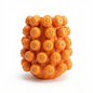 Ceramic Orange Cluster Vase