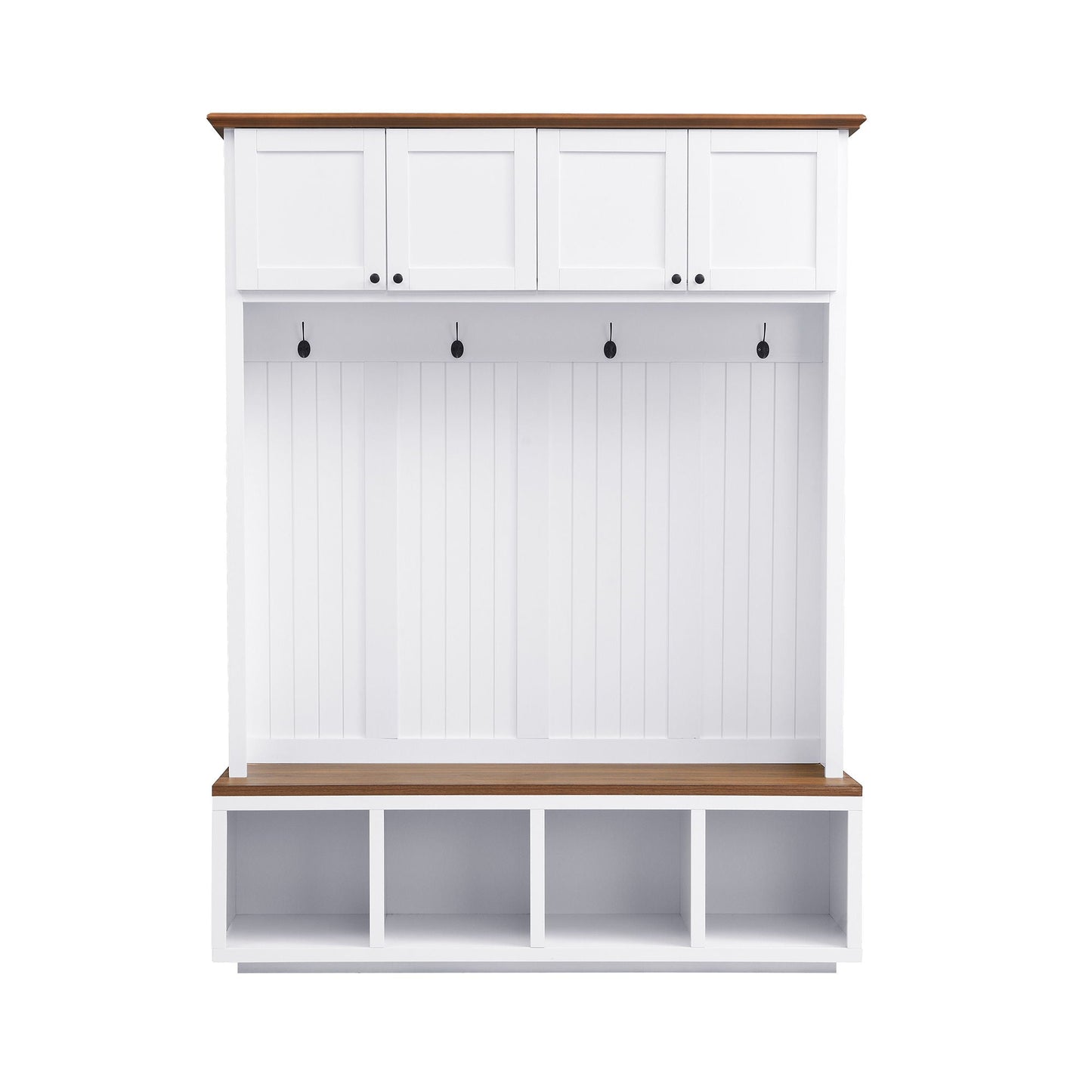 Entryway Hall Tree With Bench And Storage