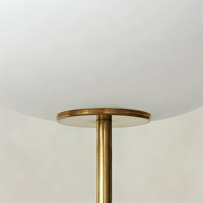 Chic Minimalist Round Marble Floor Light