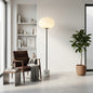 Chic Minimalist Round Marble Floor Light
