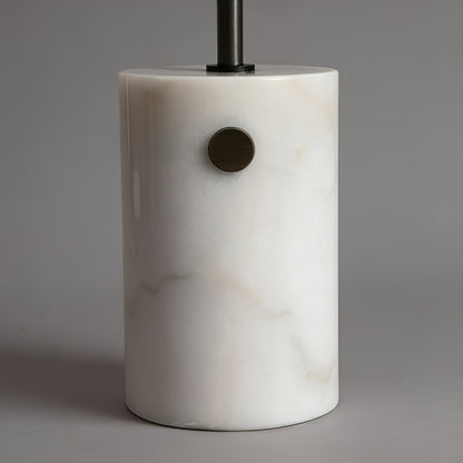 Chic Minimalist Round Marble Floor Light
