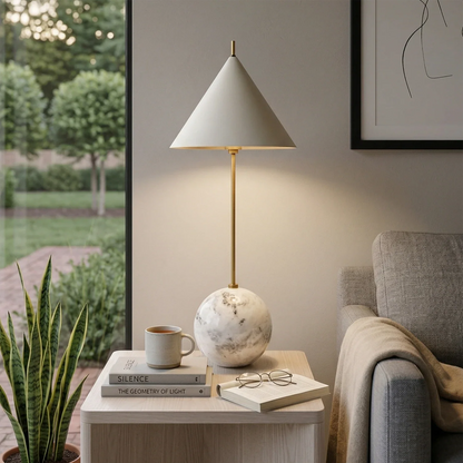 Cleon Orb Base Table Lamp