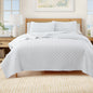 Diamond Embossed Quilt Set - Diamond Microsculpt Collection