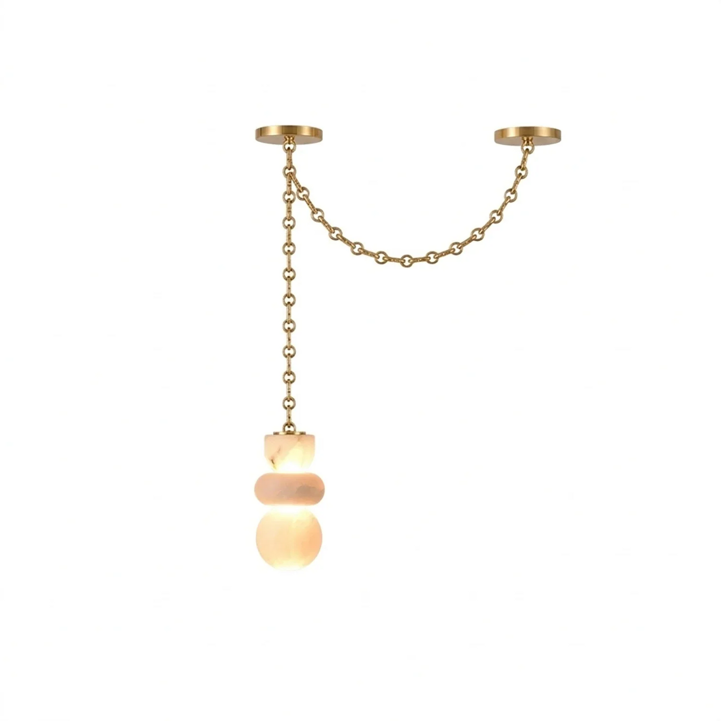 Lykka Alabaster Cluster Chandelier