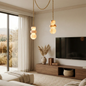 Lykka Alabaster Cluster Chandelier