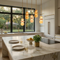 Lykka Alabaster Cluster Chandelier