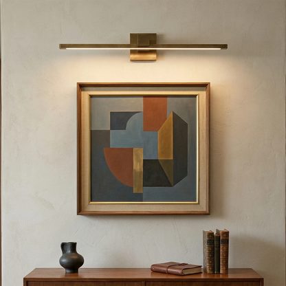 Corinth Brass Picture Light Wall Sconce
