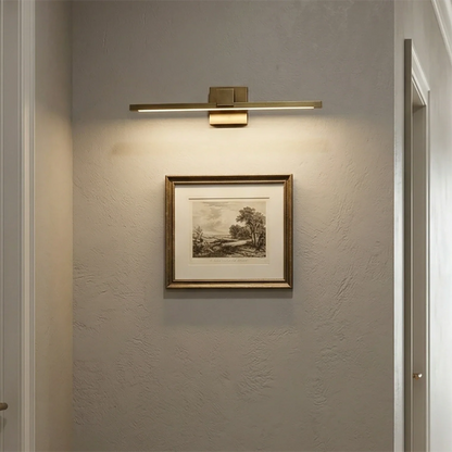 Corinth Brass Picture Light Wall Sconce