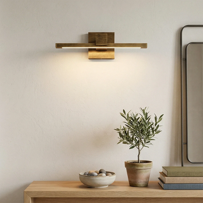 Corinth Brass Picture Light Wall Sconce
