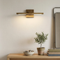 Corinth Brass Picture Light Wall Sconce