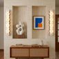 Cosmic Round Alabaster Wall Sconce
