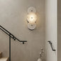 Cosmic Round Alabaster Wall Sconce
