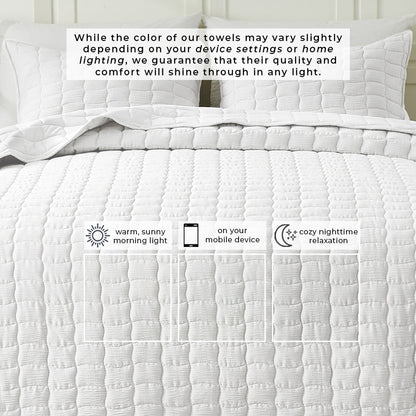 Gauze Quilt Set - Wave Stitch Collection