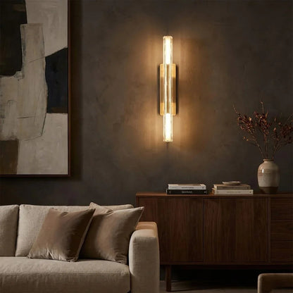 Crystal Prism Wall Sconce Light Fixture