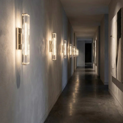 Crystal Prism Wall Sconce Light Fixture
