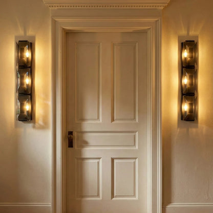 Crystal Rectangular Wall Lamp