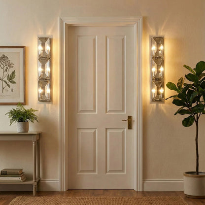 Crystal Rectangular Wall Lamp