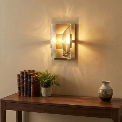 Crystal Rectangular Wall Lamp