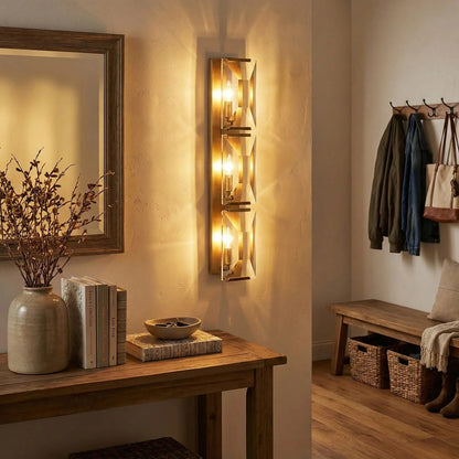 Crystal Rectangular Wall Lamp