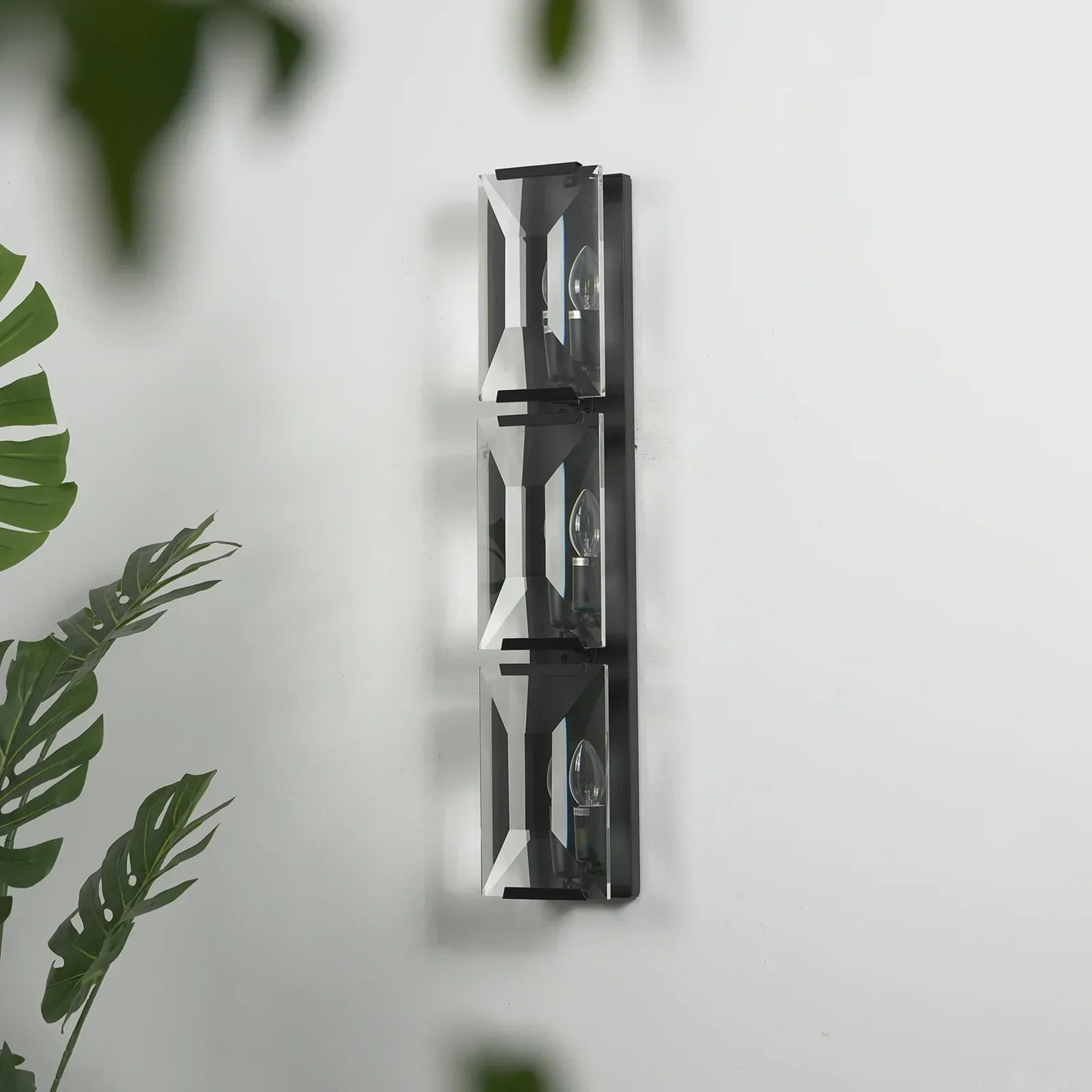 Crystal Rectangular Wall Lamp