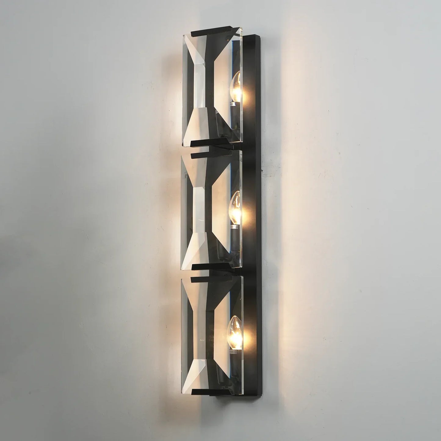 Crystal Rectangular Wall Lamp