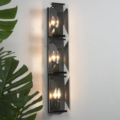 Crystal Rectangular Wall Lamp