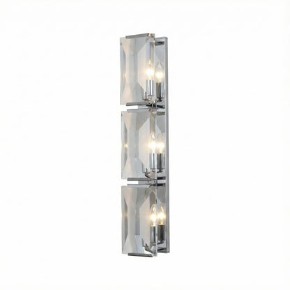 Crystal Rectangular Wall Lamp