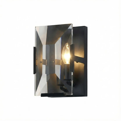 Crystal Rectangular Wall Lamp