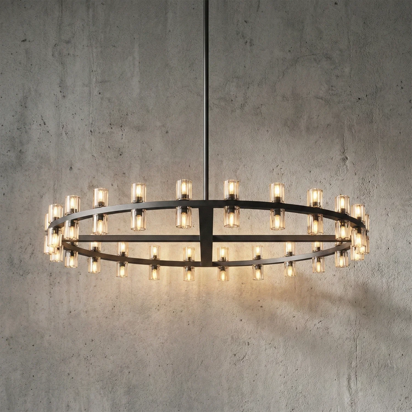 CrystalRay Linear Chandelier Series