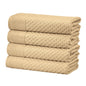 Cotton Diamond Waffle Weave Bath Towel Set - Grayson Collection