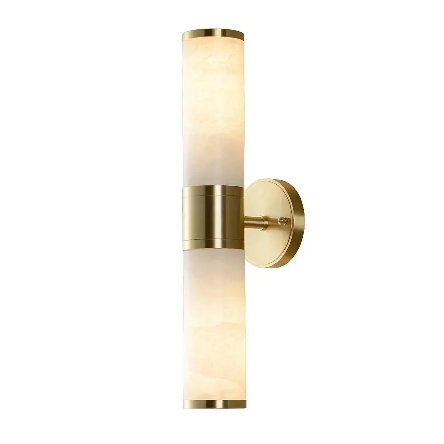 Cylindrical Lampatrin Alabaster Wall Lamp